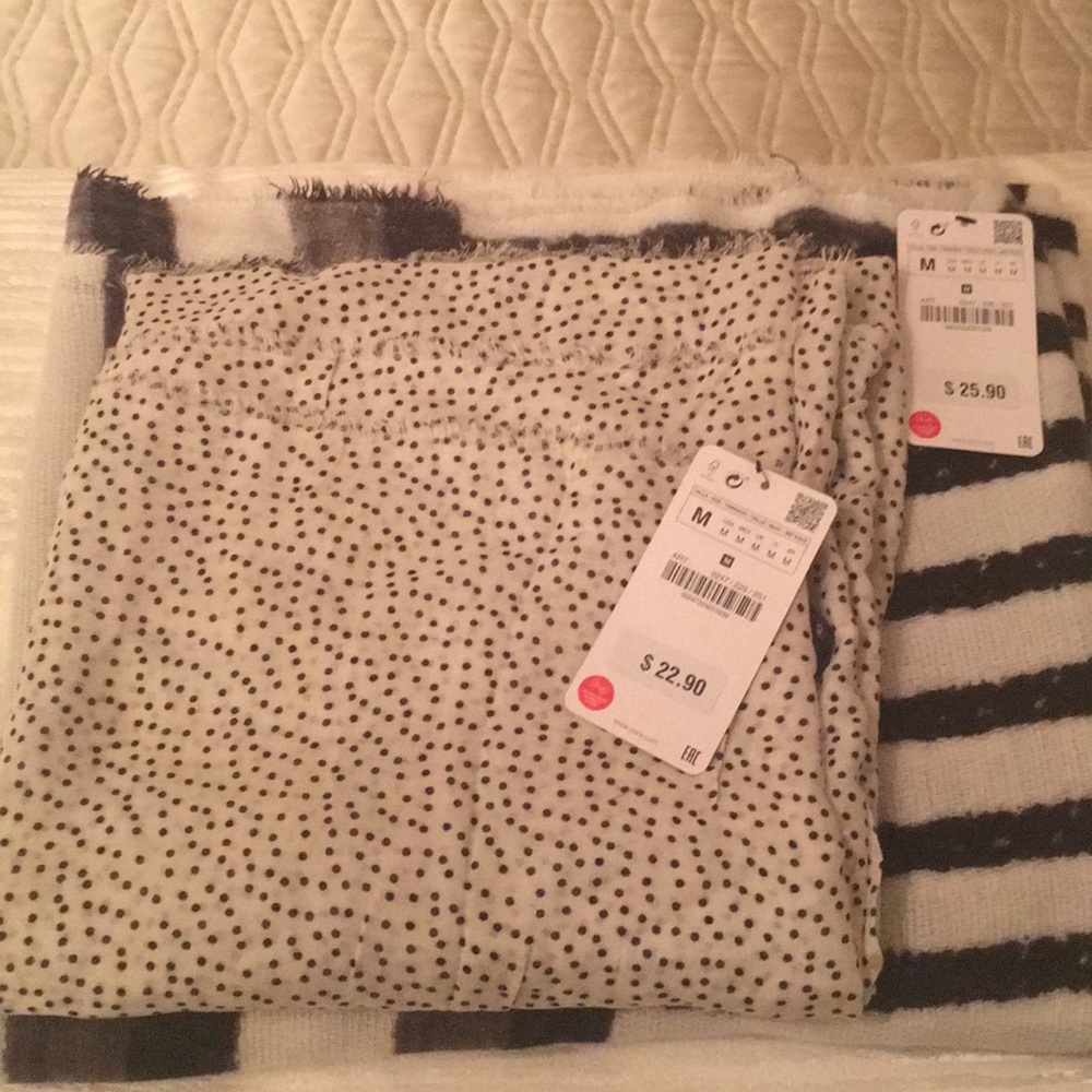 Brand New Zara Scarves